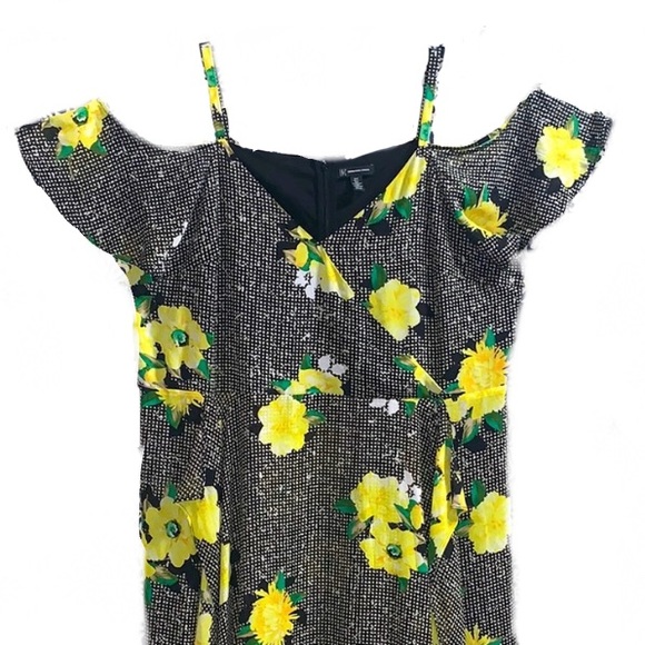 International Concepts floral gingham bouquetdress - Picture 2 of 5